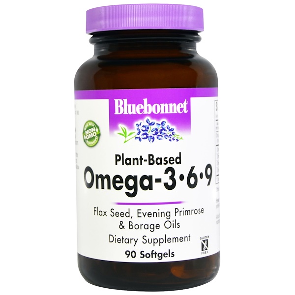 Nutrition, PlantBased Omega369, 90 Softgels