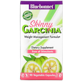 Bluebonnet Nutrition, تركيبة التحكم في الوزن من Skinny Garcinia،عدد 90 كبسولة نباتية