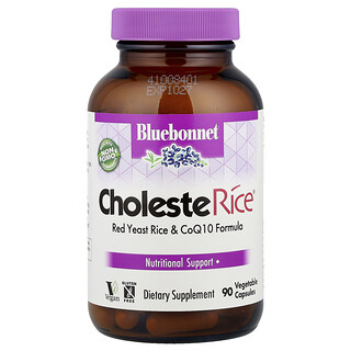 Bluebonnet Nutrition, 콜레스테롤(CholesteRice®, 베지 캡슐 90정)