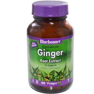 Отзывы о Блубоннэт Нутришен, Ginger Root Extract, 60 Vcaps