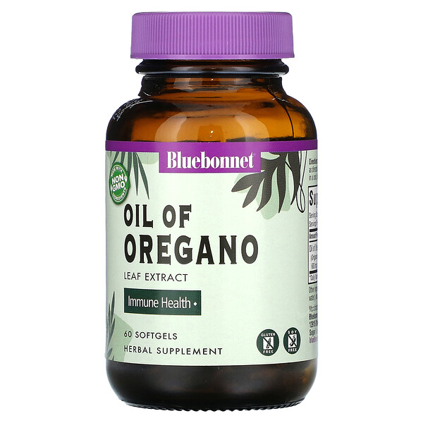 Nutrition, Oil of Oregano, Leaf Extract, 60 Softgels