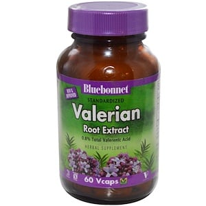 Отзывы о Блубоннэт Нутришен, Valerian Root Extract, 60 Veggie Caps