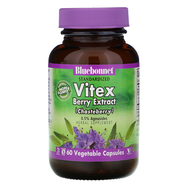 Bluebonnet Nutrition, Vitex Berry Extrakt, 60 Vcaps®
