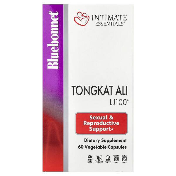 Bluebonnet Nutrition Intimate Essentials, Lj100, 60 Vegetable Capsules (50 mg per Capsule)