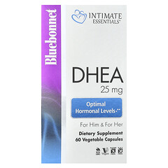 Intimate Essentials, ДГЕА, для нього та неї, 25 мг, 60 рослинних капсул