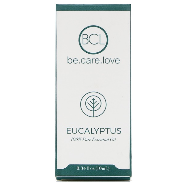 BCL, Be Care Love, 100% Pure Essential Oil, Eucalyptus, 0.34 fl oz (10 ml)