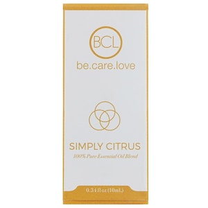 Отзывы о BCL, Be Care Love, 100% Pure Essential Oil Blend, Simply Citrus, 0.34 fl oz (10 ml)