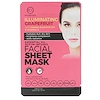 BCL, Be Care Love, Essential Oil Serum-Infused Facial Sheet Mask, Illuminating Grapefruit, 1 Mask