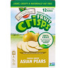 Brothers-All-Natural, Freeze Dried - Fruit-Crisps, Asian Pears, 12 Single-Serve Bags, 10 g Each