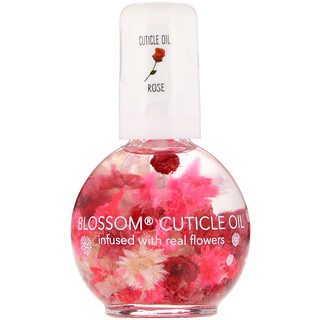 Blossom, Huile pour cuticules, parfum rose, 12,5 ml
