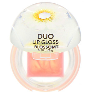 Blossom, Duo Lip Gloss, White Flower, 0.28 oz (8 g) отзывы