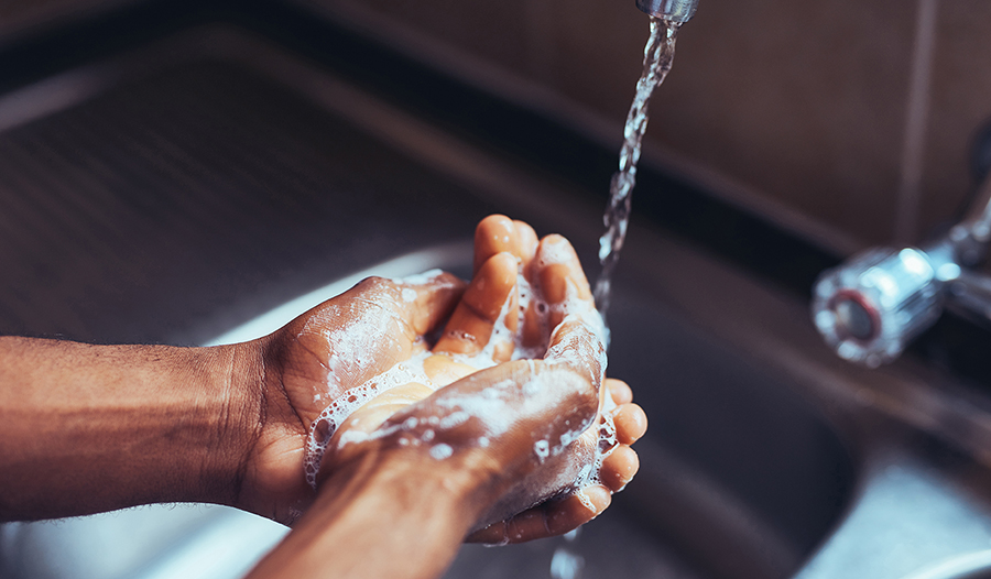 Handwashing 6-10 times a day linked to lower infection risk