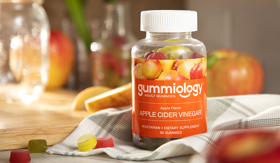 BIOCYTE Gummies Vinaigre de Cidre de Pomme - Complément alimentaire  Digestion, Taux de Sucre - Vinaigre de Cidre