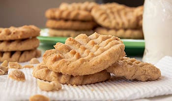 Cookies de Proteínas de Manteiga de Amêndoas da California Gold Nutrition