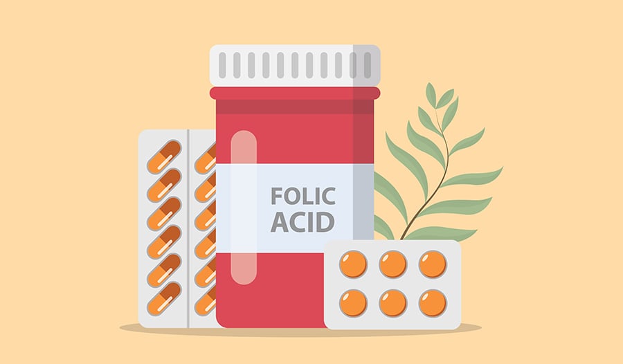 Folic acid supplements