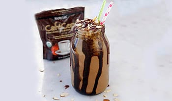 Shake Gelado de Chocolate com CafeCeps da Madre Labs