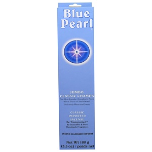Отзывы о Блу Перл, Classic Imported Incense, Jumbo Classic Champa, 3.5 oz (100 g)