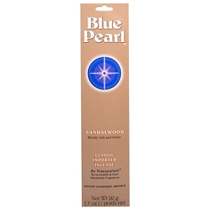 Отзывы о Блу Перл, Classic Imported Incense, Sandalwood, 0.7 oz (20 g)