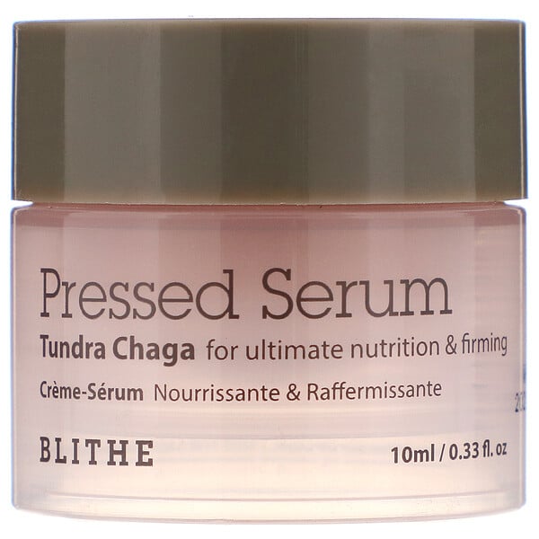 Blithe‏, Pressed Serum, Tundra Chaga, 0.33 fl oz (10 ml)