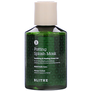 Blithe, Patting Splash Mask, Soothing & Healing Green Tea, 5.07 fl oz (150 ml) отзывы