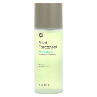 Blithe, Tratamiento vital, 6 hojas calmantes`` 150 ml (5 oz. Líq.)