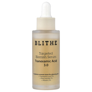 Blithe, 斑點淡化精華，凝血酸 3.0，1 液量盎司（30 毫升）