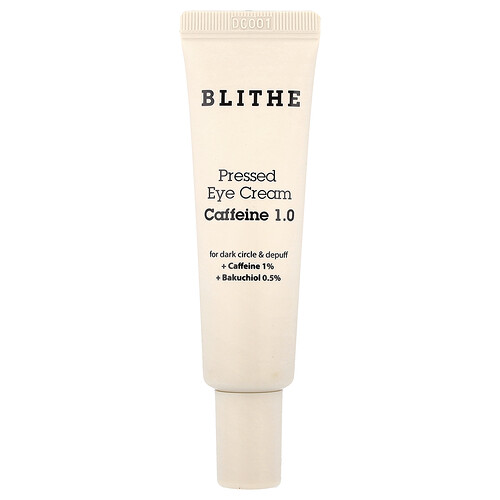 Blithe, Pressed Eye Cream, gepresste Augencreme, Koffein 1,0, 20 ml (0,67 fl. oz.)