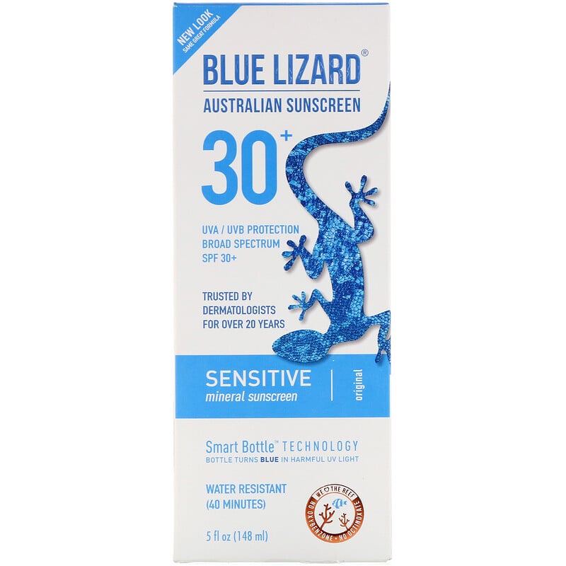 blue lizard sunscreen white cast