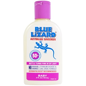 Blue Lizard Australian Sunscreen, Солнцезащитное средство для детей, SPF 30+, 5 жидких унций (148 мл)