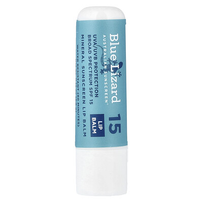 Product Image for Blue Lizard Australian Sunscreen, Mineral Sunscreen Lip Balm, SPF 15, Natural Coconut, 0.13 oz (3.8 g)