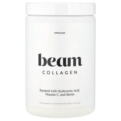 Beam, Collagen, Unflavored, Kollagen, geschmacksneutral, 309 g (10,89 oz.)