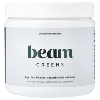 Beam, Greens, Fresa y kiwi, 150 g (5,29 oz)