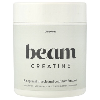 Beam, креатин, без добавок, 150 г (5,29 унции)