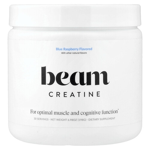 Beam Creatine, Blue Raspberry, 6.98 oz (198 g)