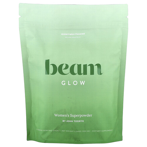 Beam Glow, Watermelon, 15 Stick Packs, 0.24 oz (6.7 g) Each