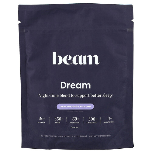 Beam, Sueño, Canela y cacao, 120 g (4,23 oz)