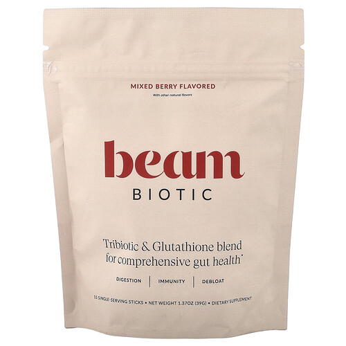 Beam Biotic, Mixed Berry, 15 Stick Packs, 0.09 oz (2.6 g) Each