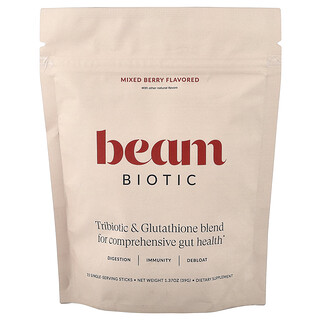 Beam, Biotic, ягодное ассорти, 15 стик-пакетов по 2,6 г (0,09 унции)