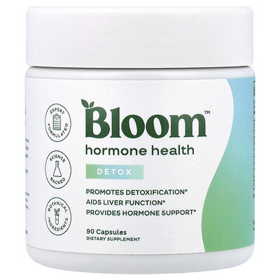 Product Image for Bloom, Hormone Health, Detox, 90 Capsules