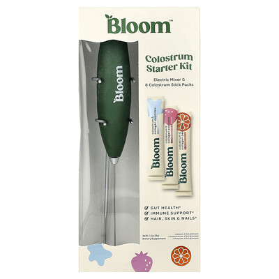 Product Image for Bloom, Colostrum Starter Kit, 9 Piece Kit