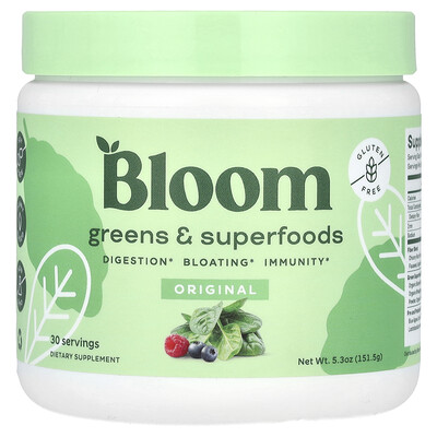 Product Image for Bloom, Greens & Superfoods, Original , 5.3 oz (151.5 g)