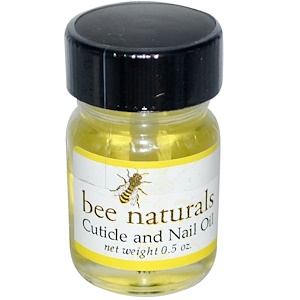 Bee Naturals, Масло для ногтей и кутикулы, 0,5 унции