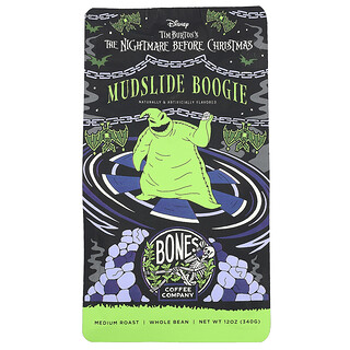 Bones Coffee Company, Mudslide Boogie, Tostado medio, Café en grano entero, 340 g (12 oz)