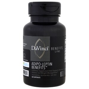 DaVinci Benefits, Adipo-Leptin Benefits, 60 капсул