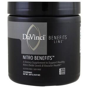 DaVinci Benefits, Nitro Benefits, 10.9 oz (309 g)
