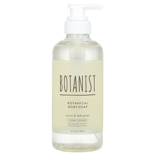 Botanist, Botanical Body Soap, Clear Cleanse, Cassis & Leaf Green , 16.5 fl oz (490 ml)