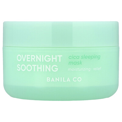 Banila Co, Overnight Soothing Cica Sleeping Beauty Mask, 3.38 fl oz (100 ml)