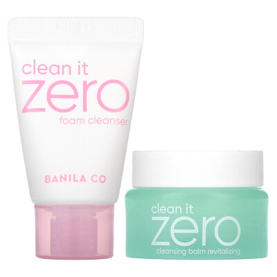 

Banila Co, Clean It Zero, Refresh Your Skin Double Cleansing Mini Set, 2 Piece Set