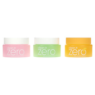 Banila Co, Best of 밤 트리오, Clean It Zero 클렌징 밤, 3팩, 각 25ml(0.84fl oz)