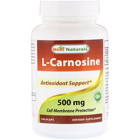 L-Carnosine, 500 mg , 100 VCaps - изображение